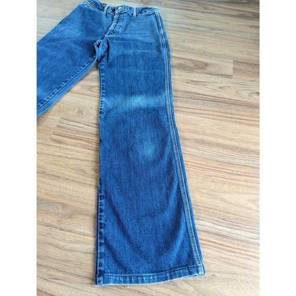 Vintage 1970s LANDLUBBER High Waist Flare Jeans BELL BOTTOM Made in USA B3 - Picture 8 of 16